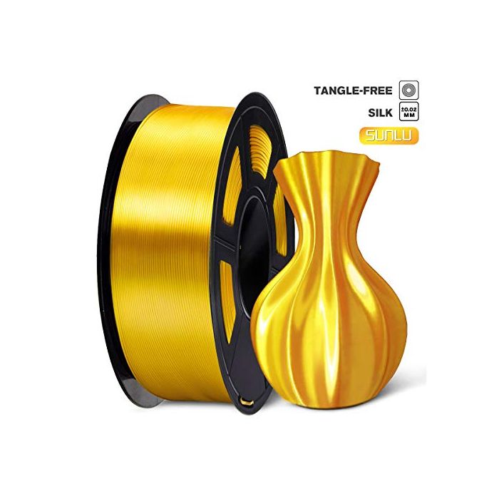 1kg Spool SUNLU Silk PLA 3D Printer Filament 1.75mm diameter printing