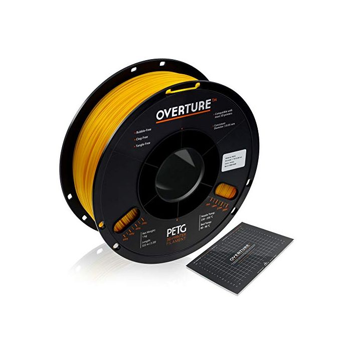 PETG 3D Printer Filament 1.75mm Overture3D – Overture 3D