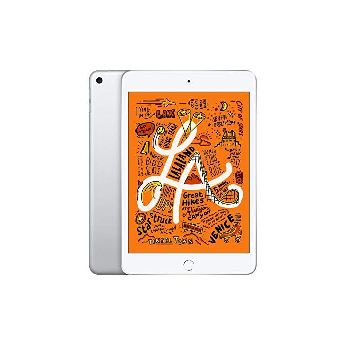 Apple iPad mini (Wi-Fi 64GB) - Silver (Latest Model) MUQX2LL/A 