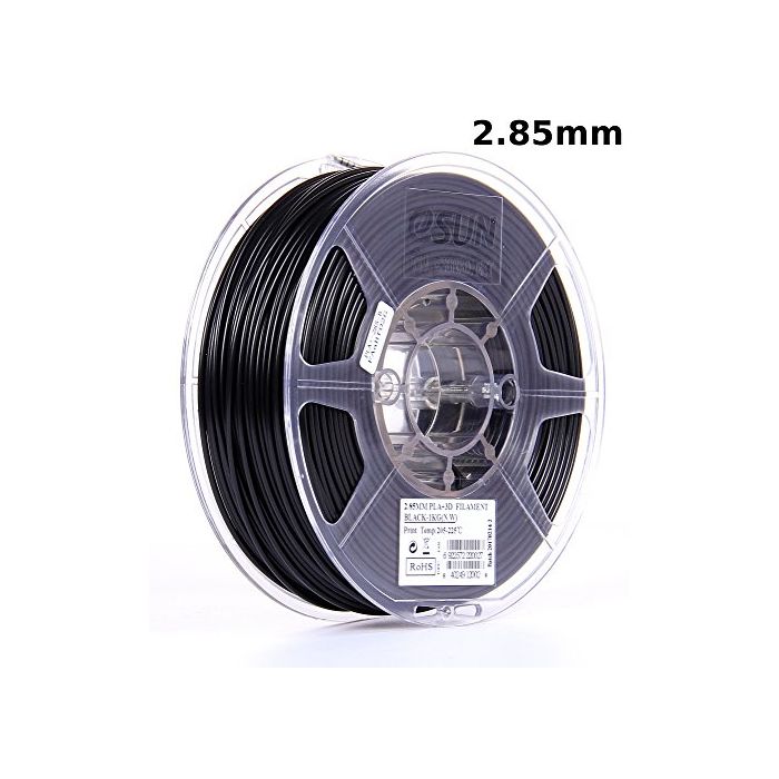 eSUN Black PLA+ Filament - 2.85mm (1kg)