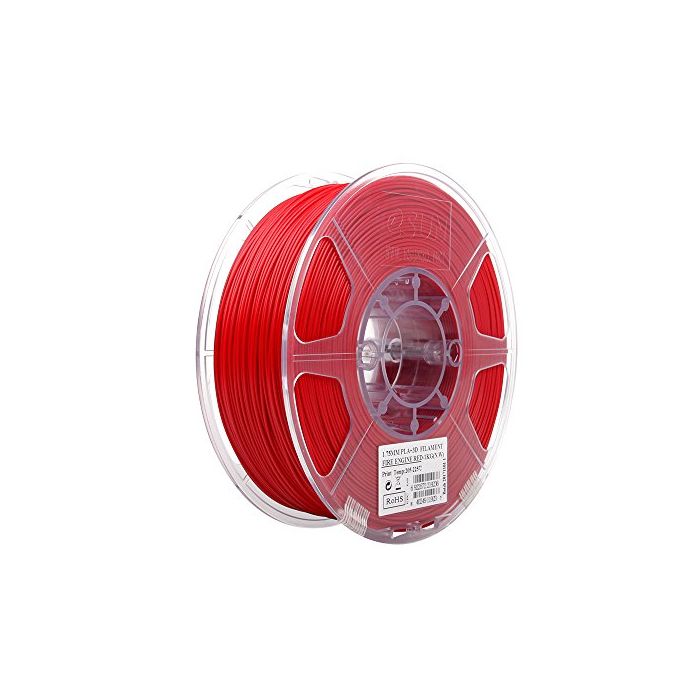 eSUN 1.75mm PLA PRO (PLA+) 3D Printer Filament 1KG Spool (2.2lbs) Fire  Engine Red (Pantone 199C) IG-C-PLAPRO175FER1