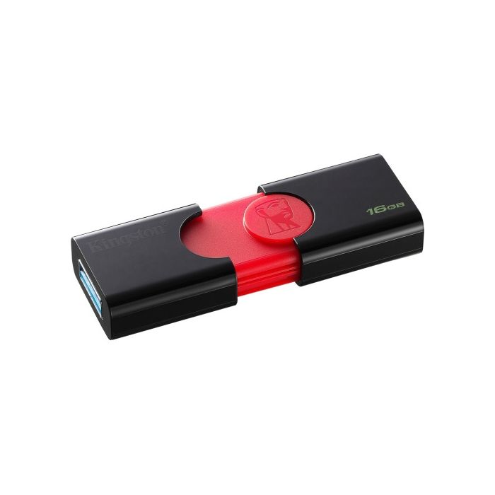 Kingston 16GB DataTraveler 106 3.1 Flash Drive 16 GB USB Piano Red DRIVE USB 3 DT106/16GB | Fast Server Corp. www.srvfast.com