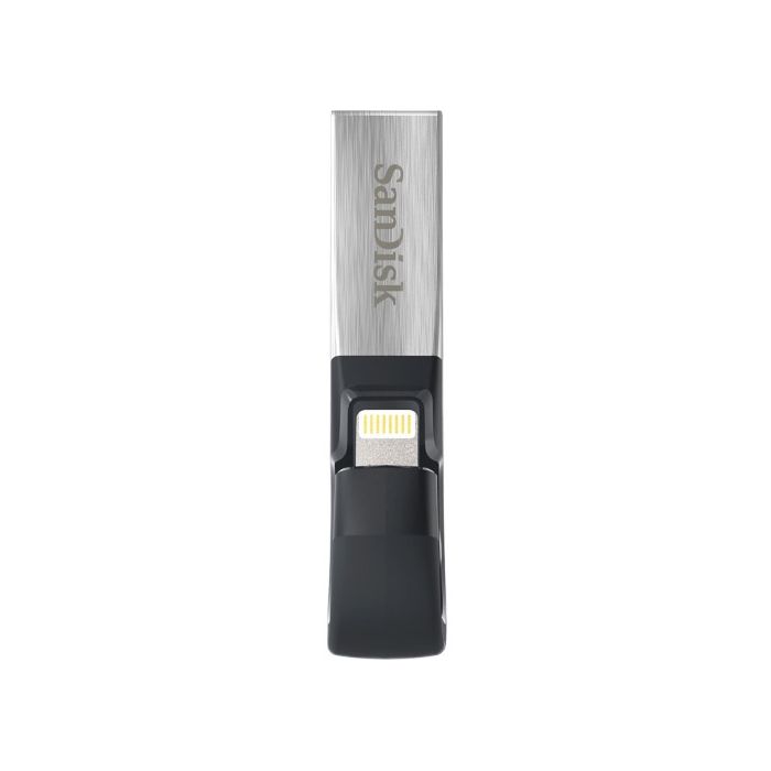 SanDisk 128GB iXpand Flash Drive Go with Lightning and USB 3.0 connectors,  for iPhone/iPad, PC and Mac